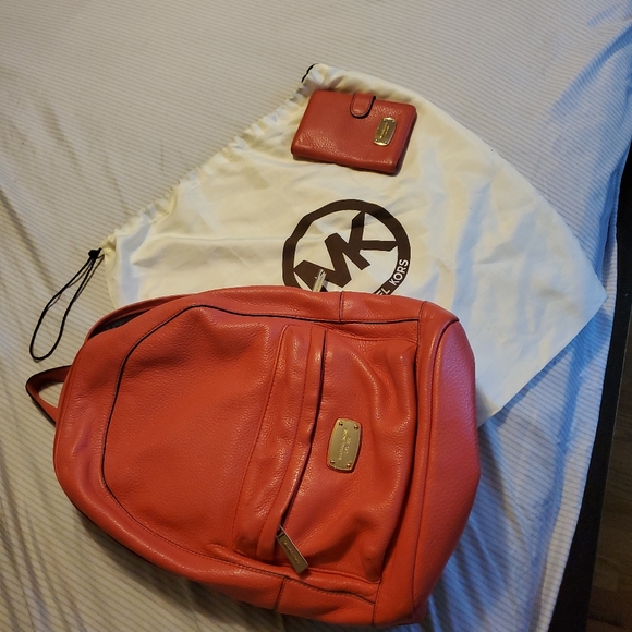 Backpack and wallet